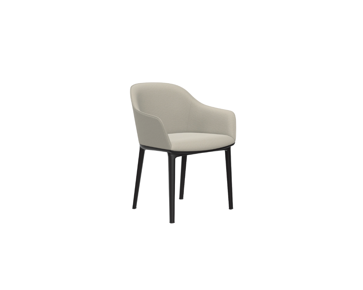 Softshell Chair, four-legged base