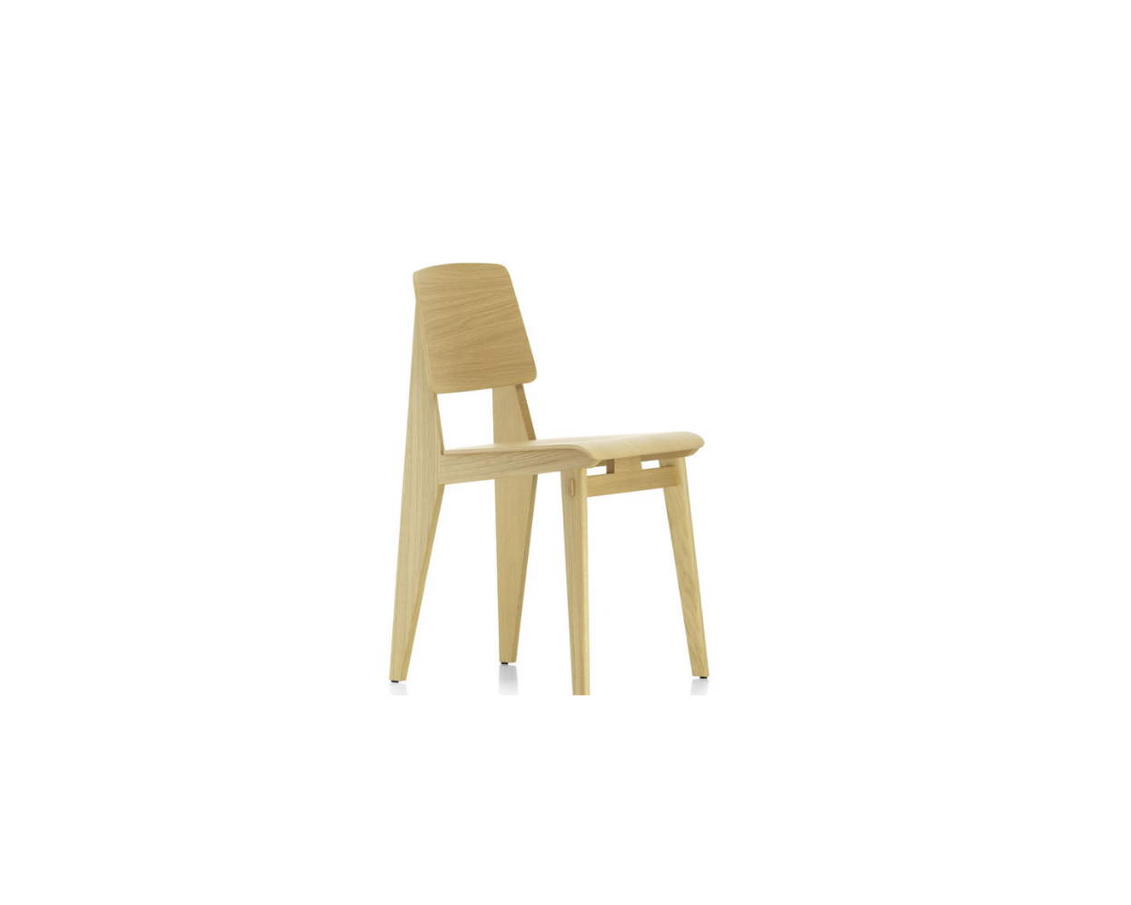 Beige chair on a white background