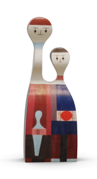 Wooden Doll Mother Fish & Child