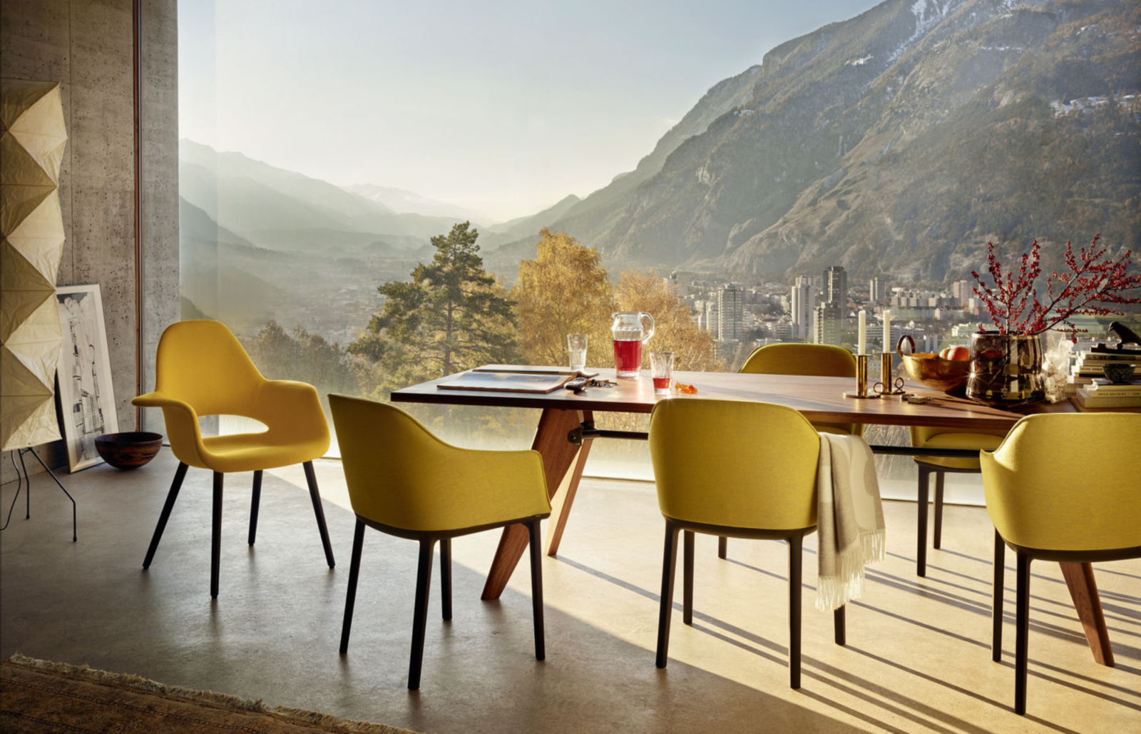 Softshell Chair, fourlegged base Kada